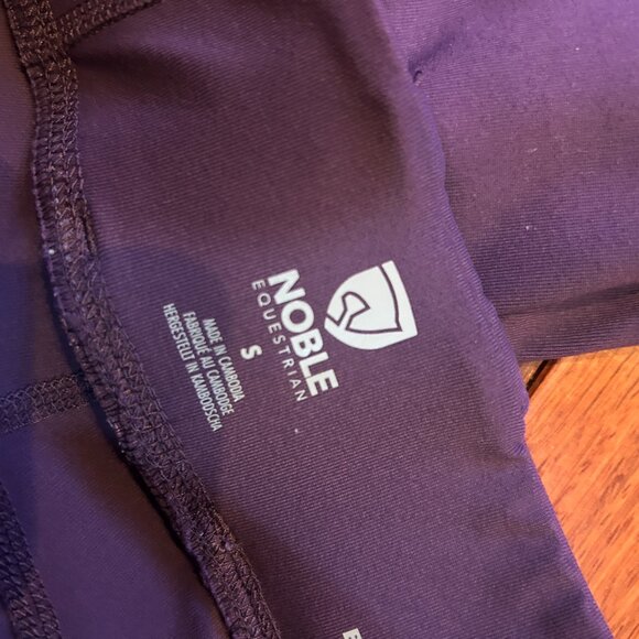 Noble Equestrian Pants Women's Small Purple Balance Tight Booty Boost - Picture 6 of 7